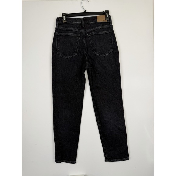 women's Madewell jeans Black 'The Momjean' Size 26 - Picture 6 of 10